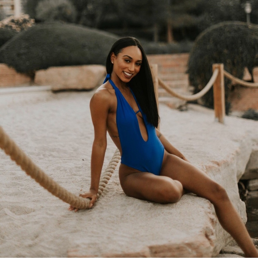 arrow + phoenix black eva one-piece